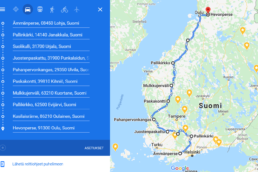 Automatkailu Suomessa | Road trip Suomessa | KAUKOKAIPUU