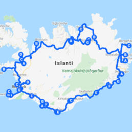 Islannin ympäri