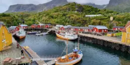 Nusfjord on yksi Norjan vanhimmista ja parhaiten säilyneistä kalastajakylistä.