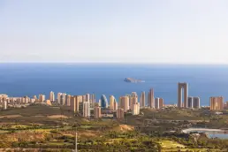 Benidorm skyline