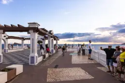 Upea Balcón del Mediterráneo -näköalapaikka on saavutettavissa pyörätuolilla.